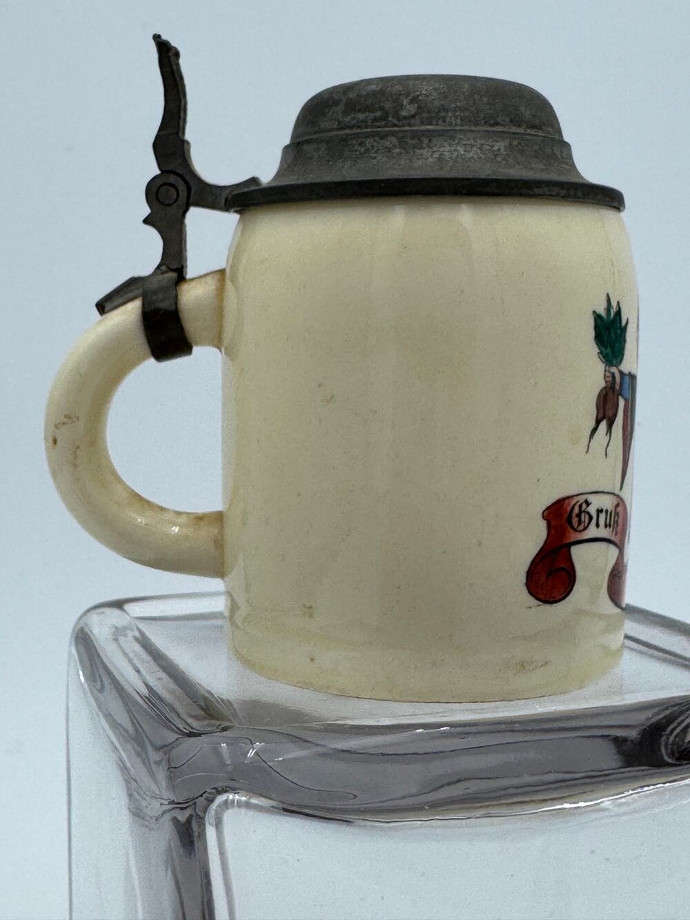 Gruh aus Munchen Miniature Beer Stein 1/8 No markings